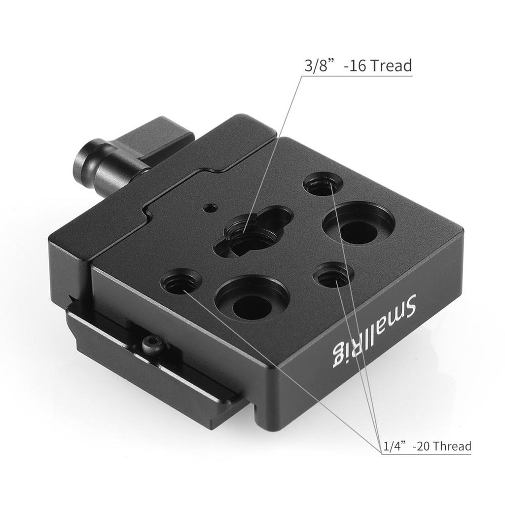 Morsetto e piastra a sgancio rapido SmallRig 2280 (compatibile con il tipo Arca)