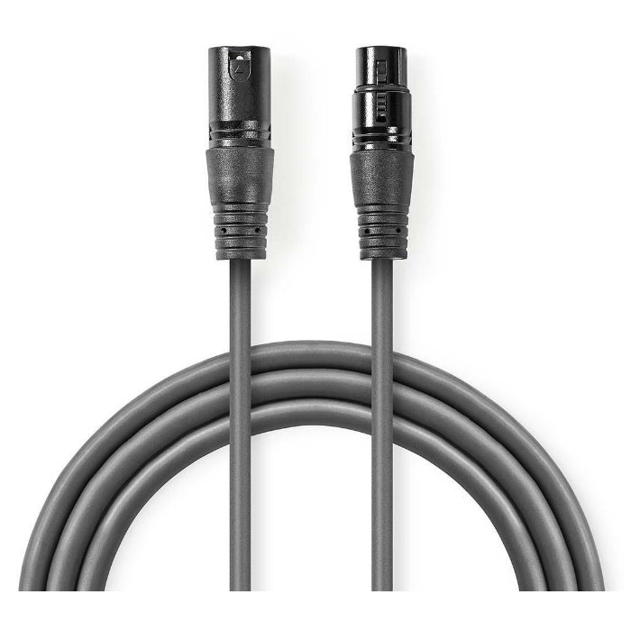 Nedis XLR 3 pin maschio-femmina cavo 10m