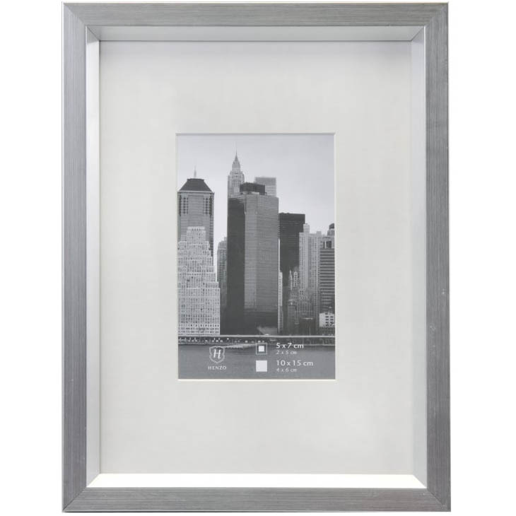 Henzo metallica 10x15 frame grigio