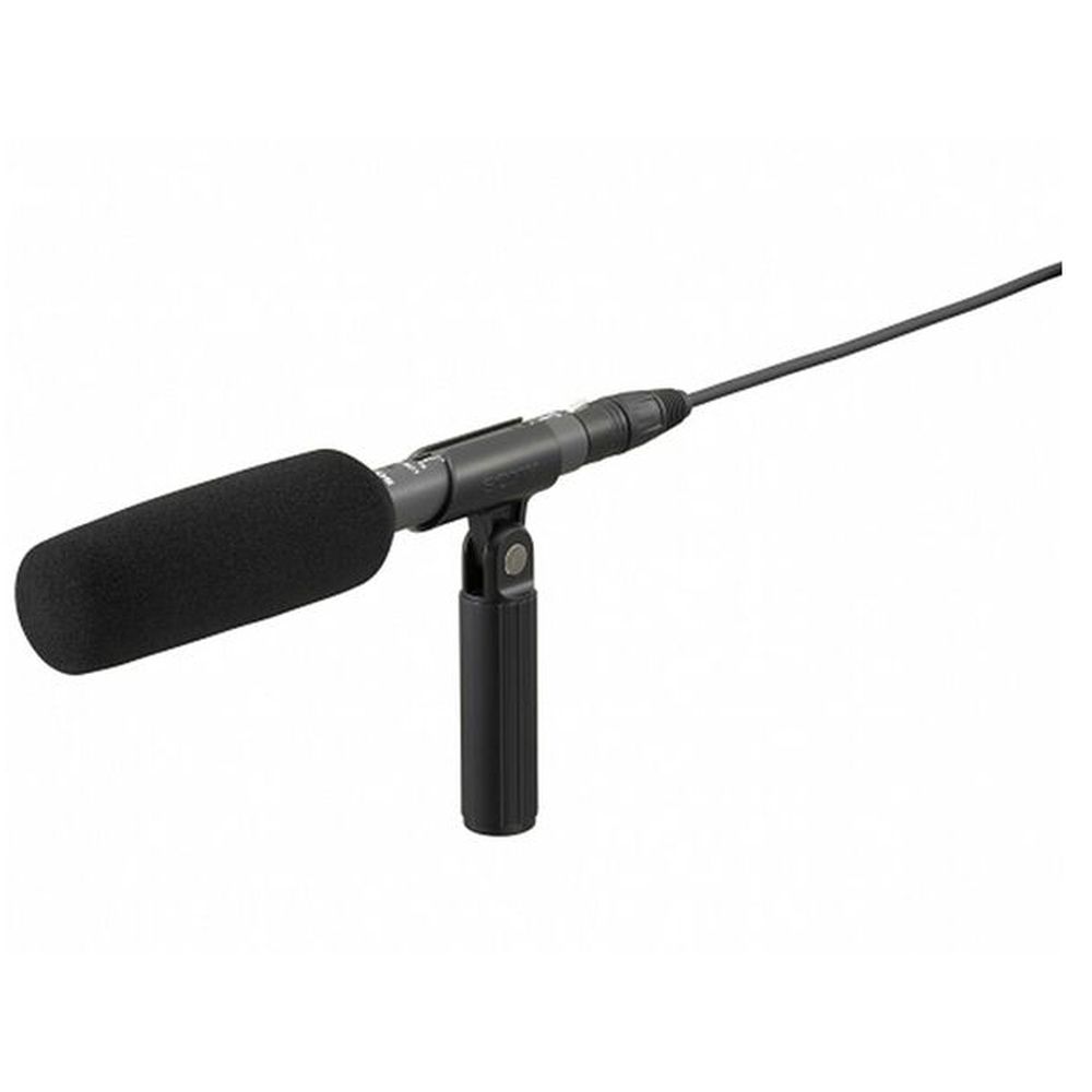 Microfono shotgun corto a condensatore di Sony, supercardioide (ECM-673)