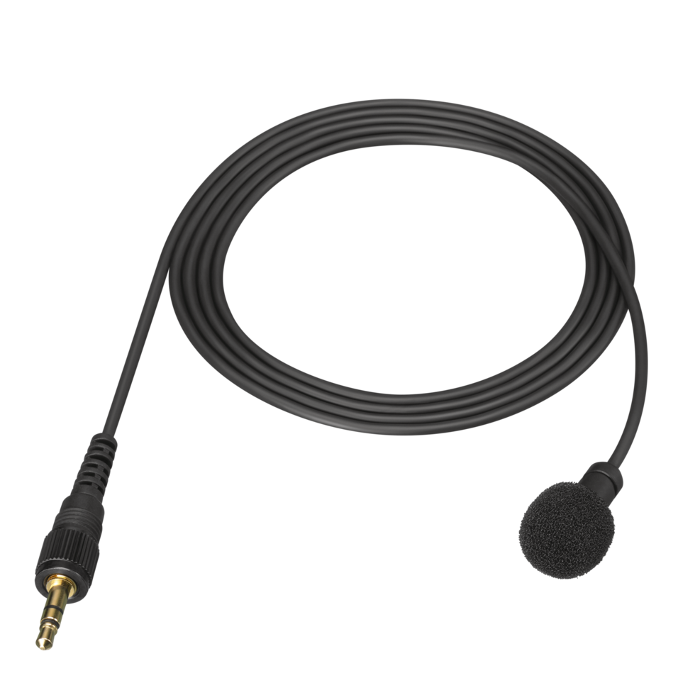 Microfono lavalier a condensatore Sony Electret di UWP-V1 e UWP-V6, omnidirezionale (ECM-V1BMP)