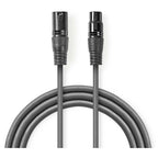 Cavo Nedis XLR 3 poli maschio-femmina 5 m