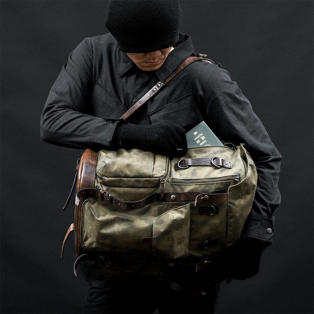 Wotancraft Commander Zaino Army Verde