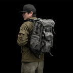 Wotancraft Commander Backpack Vintage Grey