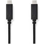 Nedis Cavo USB-C - USB-C 3.1 (Gen1) 1,0 m Nero