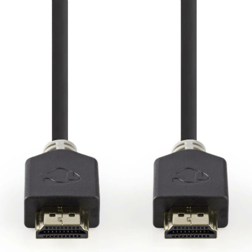 Nedis 2m High-Speed HDMI cable with ethernet anthracite