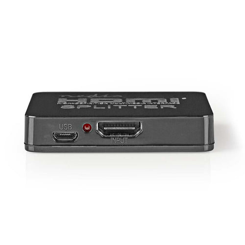 Nedis 2 port HDMI Splitter Black