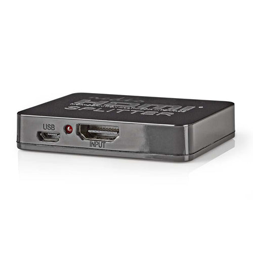 Nedis 2 port HDMI Splitter Black