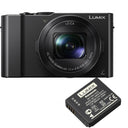 Panasonic Lumix DMC-LX15 nero + DMW-BLH7 batteria