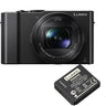Panasonic Lumix DMC-LX15 nero + DMW-BLH7 batteria