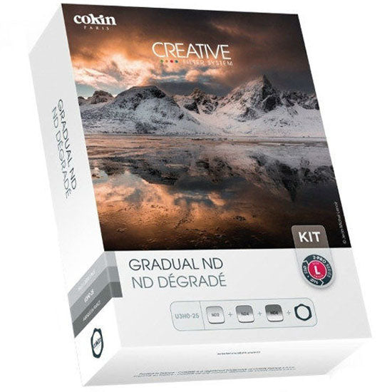 Cokin gradual ND package U3HO-25 + adapter ring Z-Pro 77mm