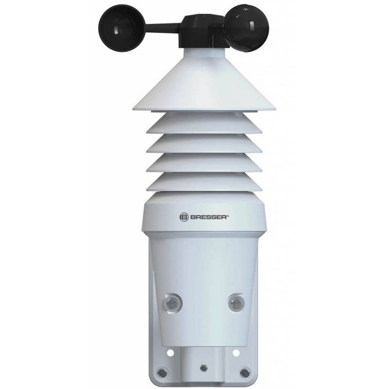 Bresser 3-in-1 Wind Meter including Temperature and Humidity Meter
