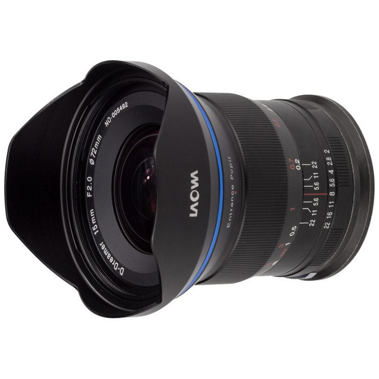 Laowa 15mm f/2 ZERO-D Obiettivo per Canon EOS R