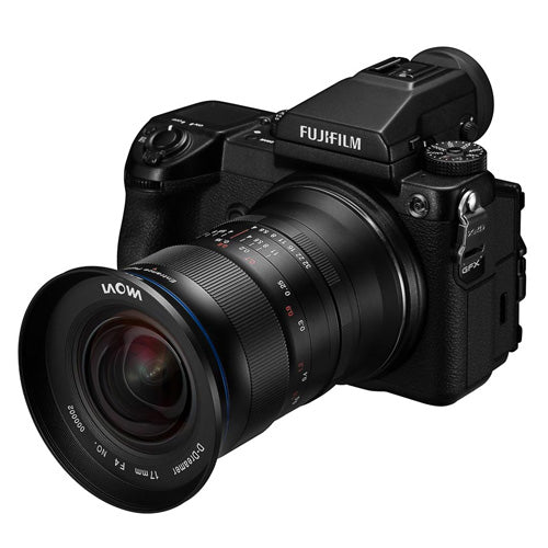 Laowa 17mm f/4.0 GFX Zero-D per Fujifilm GFX