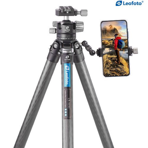 Leofoto Ranger LS-323C + testa a sfera LH-40