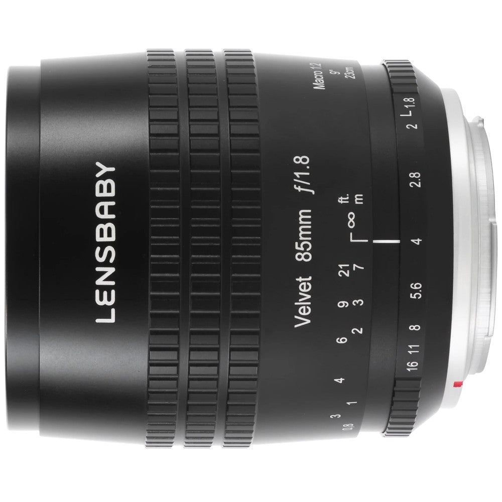LensBaby Velvet 85 Black Canon RF