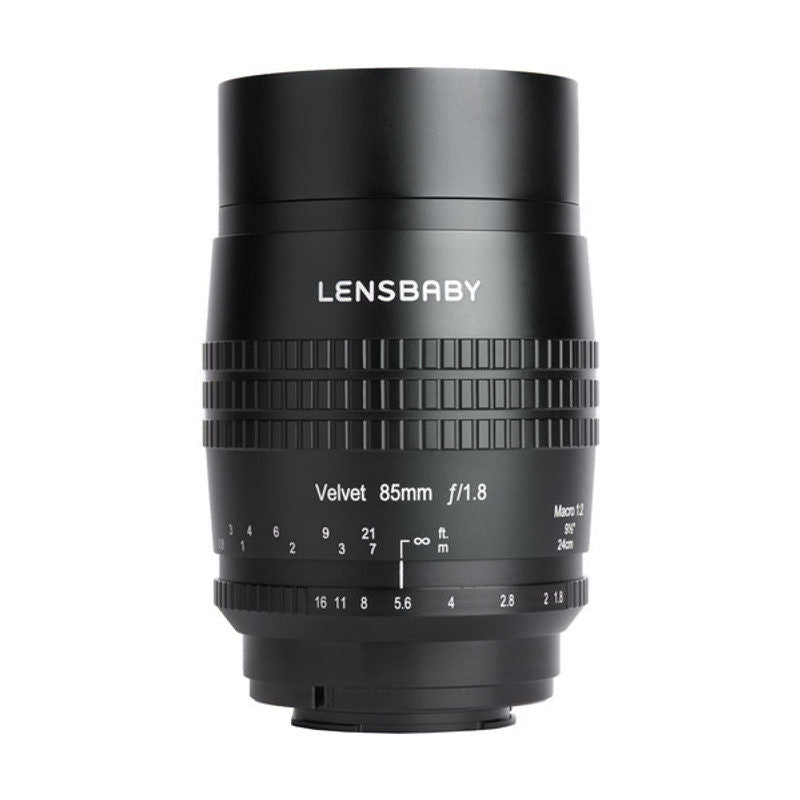 LensBaby Velvet 85 Black Canon RF
