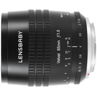 LensBaby Velvet 85 Black Nikon Z
