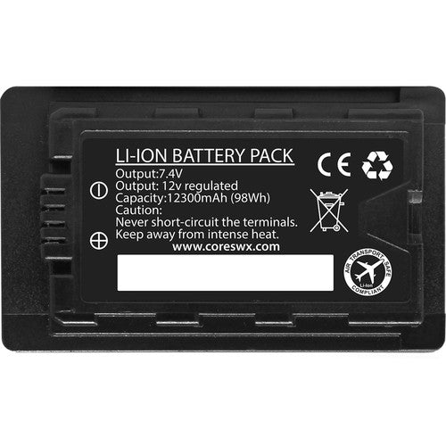 Batteria Core SWX Nano-VBR98 7,4V con D-Tap per videocamere Panasonic