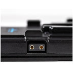 IndiPro Piastra V-Mount per Blackmagic Pocket Cinema Fotocamera 4K e 6K con sistema di aste da 15mm (16")