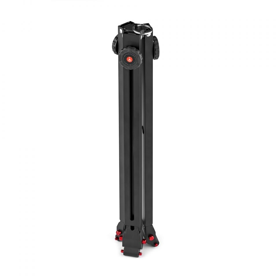 Manfrotto MVK608TWINFA Kit testa video Nitrotech 608 + treppiede a doppio tubo in alluminio Fast