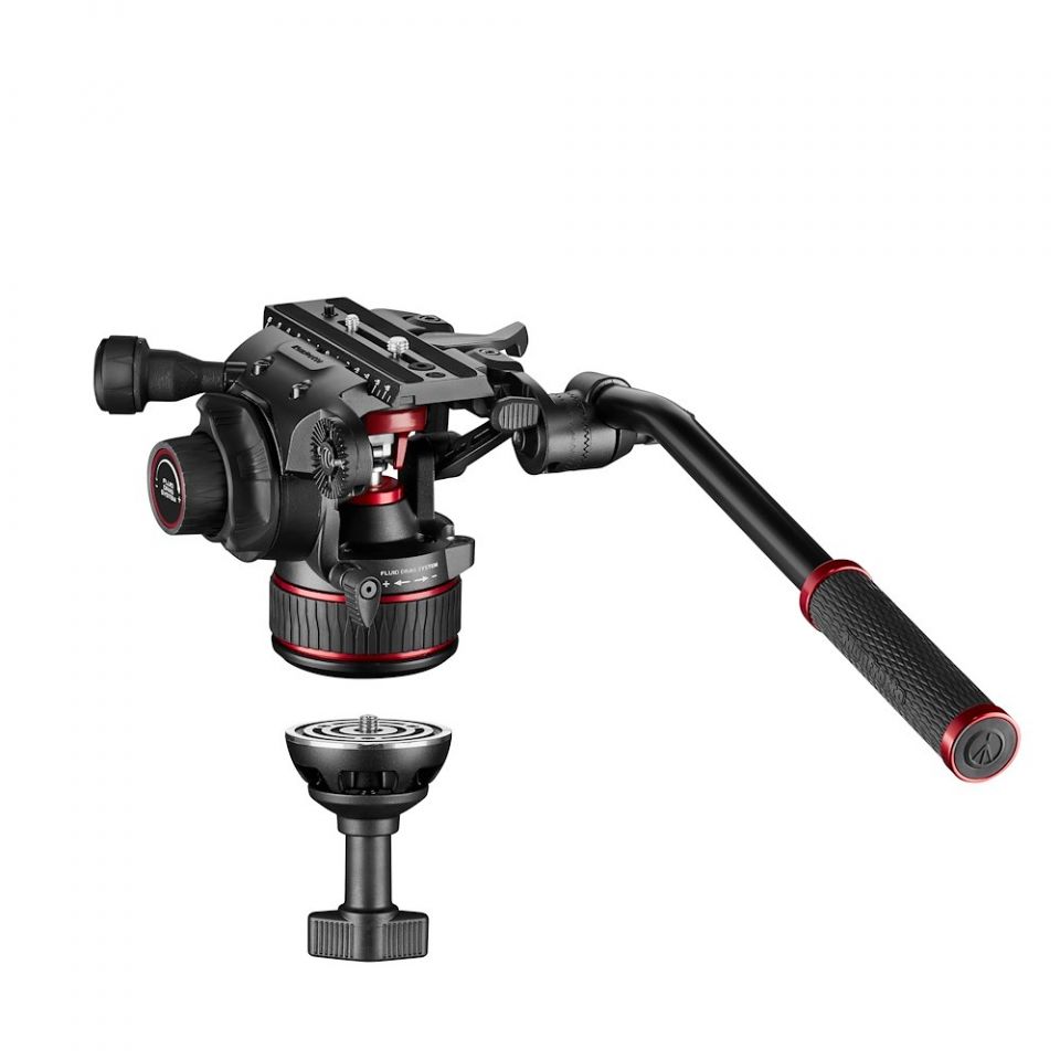Manfrotto MVK608TWINFC Carbon Fast Twin Leg MS tripod + Nitrotech 608 Video head
