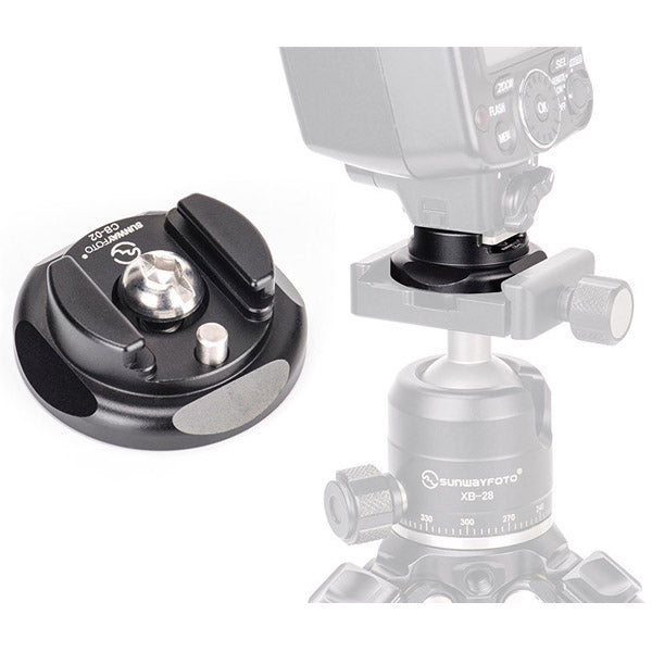 Sunwayfoto Piastra a sgancio rapido Cold Shoe CB-02