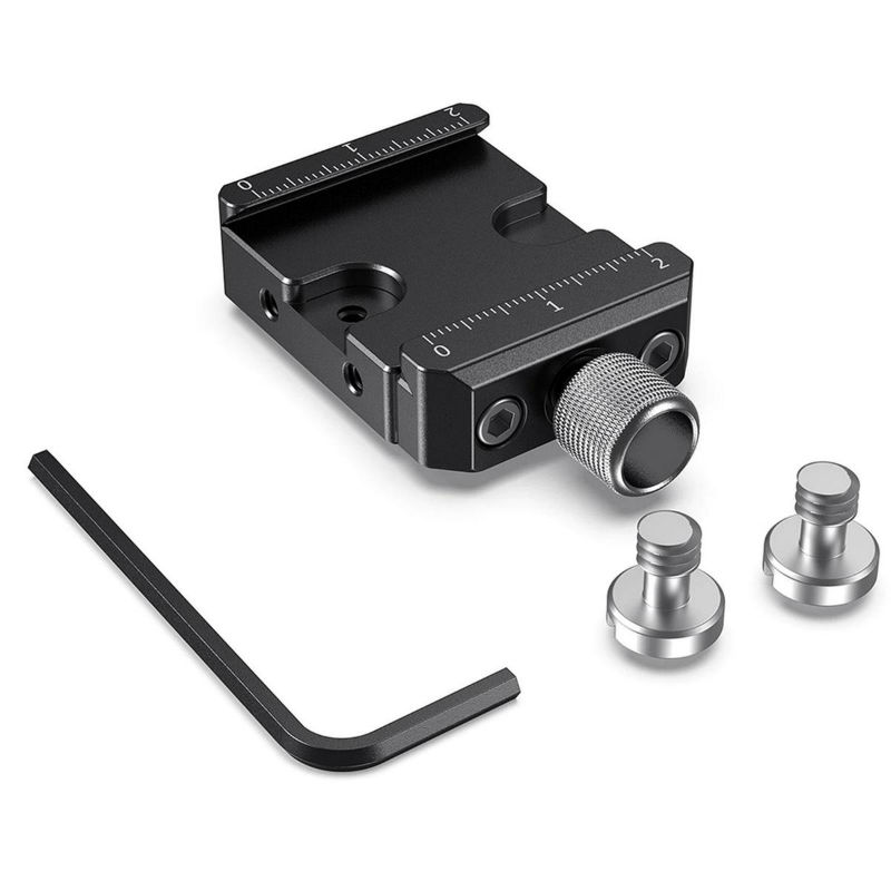 SmallRig 2506 Morsetto a sgancio rapido di tipo Arca per i bracci DJI Ronin S/Ronin SC e ZHIYUN Crane Series/Weebill S