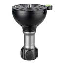 Leofoto YB-75MP Vasca video Summit 75mm - impugnatura standard
