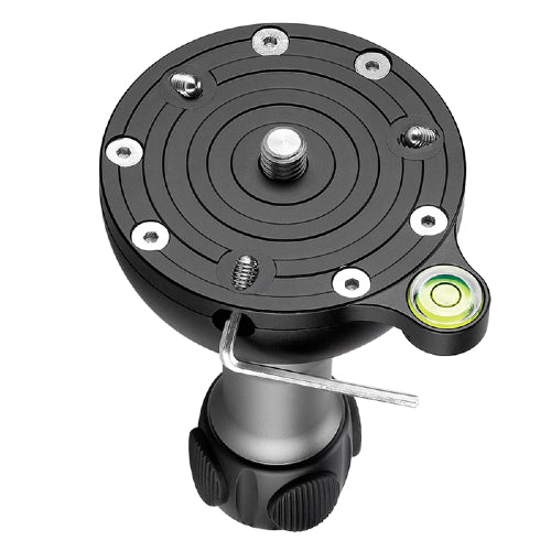 Leofoto YB-75MP Vasca video Summit 75mm - impugnatura standard