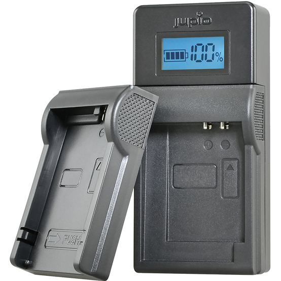 Kit di caricatori USB Jupio per batterie Panasonic/Pentax da 3,6V-4,2V