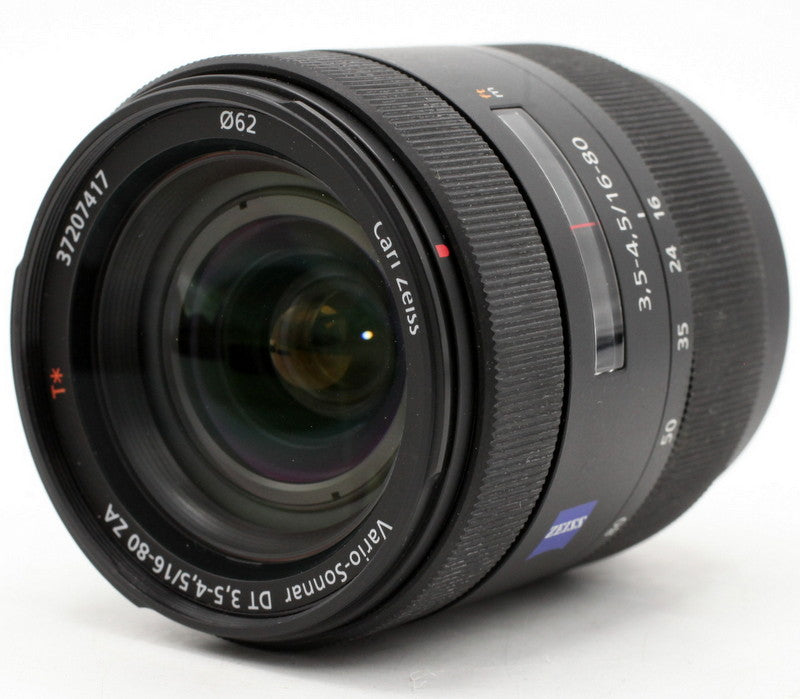 Sony Carl Zeiss SAL 16-80mm F/3.5-4.5 ZA DT + SH0005 zonnekap occasion