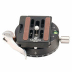 Leofoto PCL-60 Morsetto a sgancio rapido per la panoramica con NP-60 Piastra a sgancio rapido