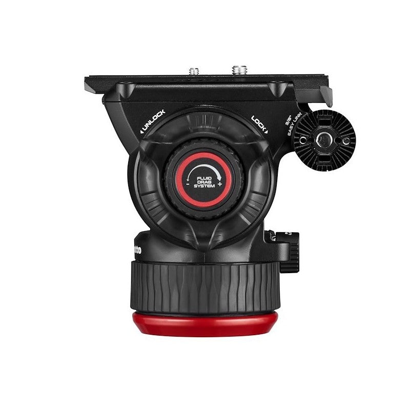 Manfrotto MVK504XTWINGA 504X Kit testa video + treppiede a doppio tubo in alluminio GS