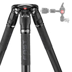 Manfrotto MVK504XTWINGA 504X Kit testa video + treppiede a doppio tubo in alluminio GS