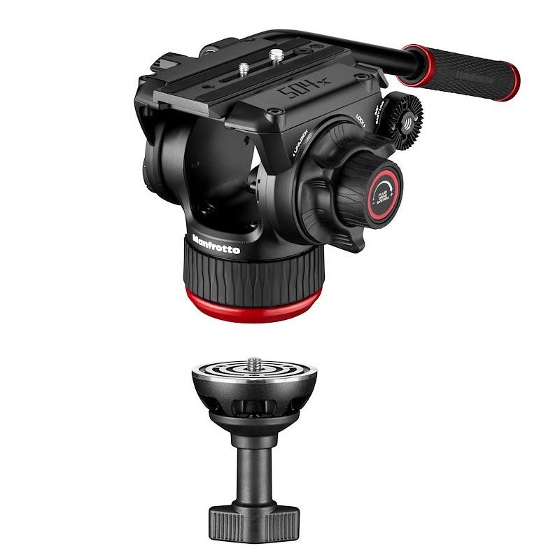 Manfrotto MVK504XTWINGC Carbon Twin Leg GS tripod + 504X Video head