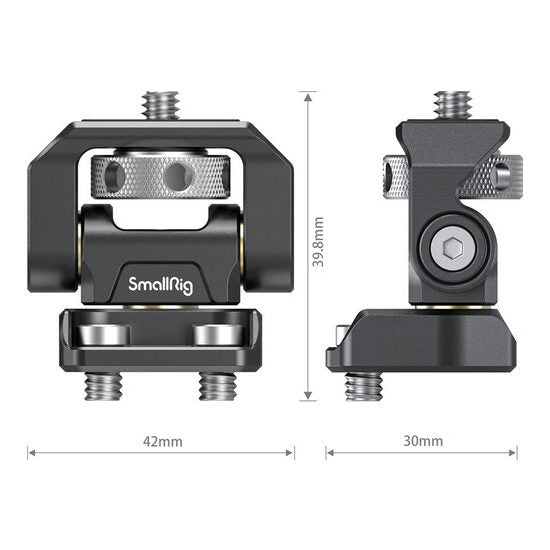 SmallRig 2904 Swivel and Tilt Adjustable Monitor Mount with Screws Mount