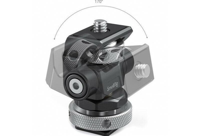 SmallRig 2905 Supporto per monitor orientabile e regolabile in inclinazione con attacco Cold Shoe