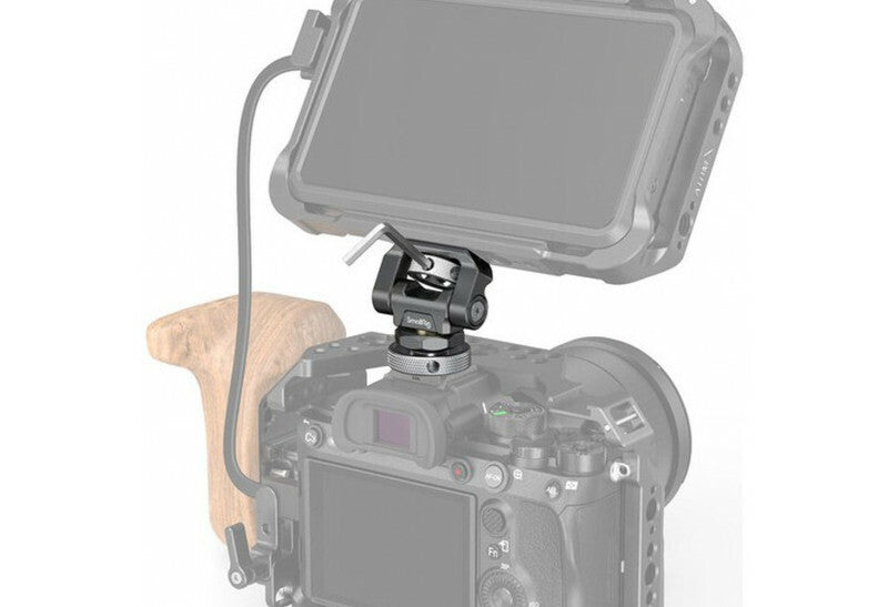 SmallRig 2905 Supporto per monitor orientabile e regolabile in inclinazione con attacco Cold Shoe