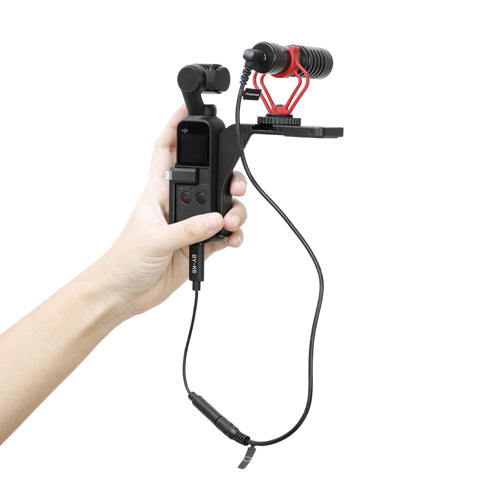 Boya BY-K6 Adattatore audio TRS da 3,5mm per DJI OSMO Pocket