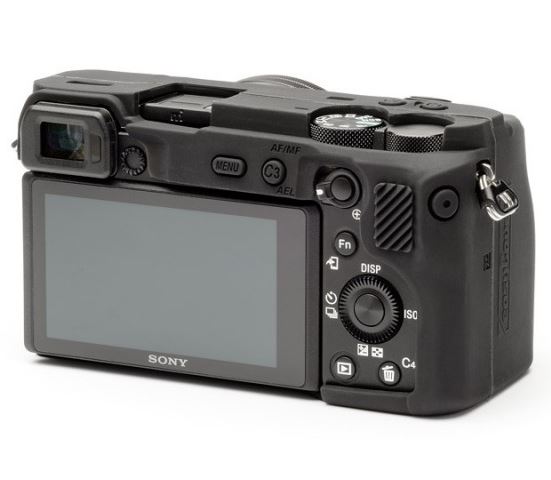 easyCover Corpo Cover per Sony A6600 Nero