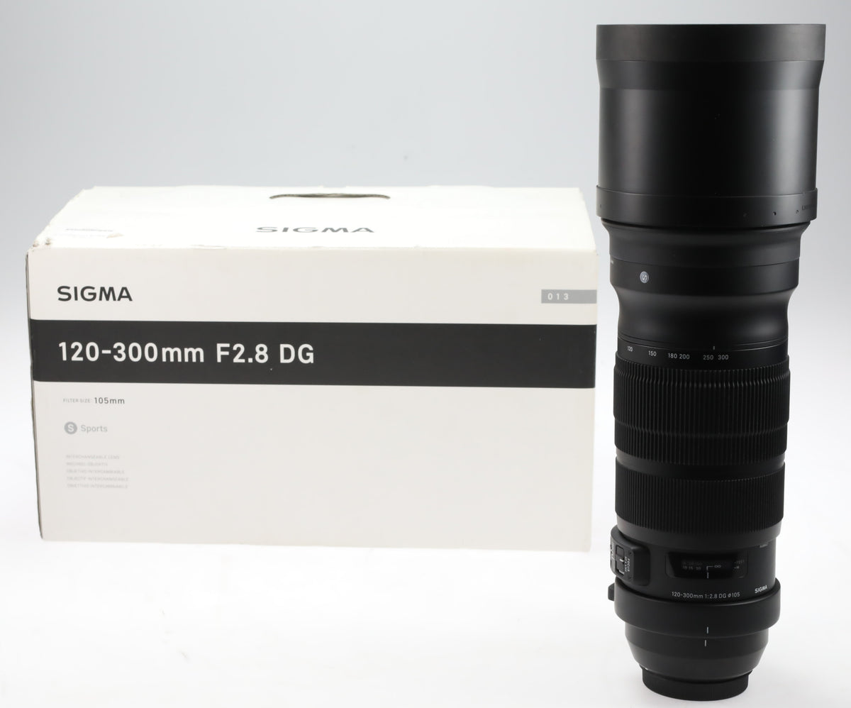 Sigma 120-300mm F/2.8 DG OS HSM SPORTS Canon EF occasion