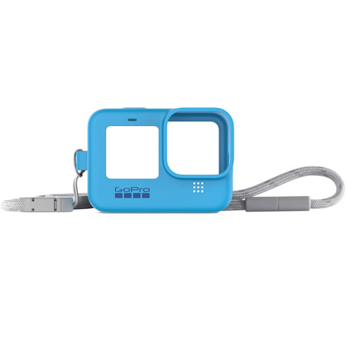 GoPro Sleeve + Lanyard Blue for HERO9 Black