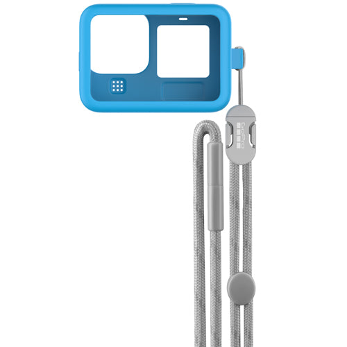 GoPro Sleeve + Lanyard Blue for HERO9 Black