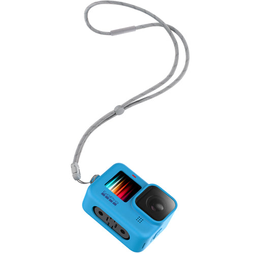 GoPro Sleeve + Lanyard Blue for HERO9 Black