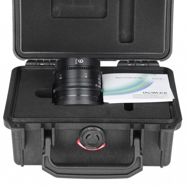 Laowa 9mm t/2.9 ZERO-D Cine Lens - MFT