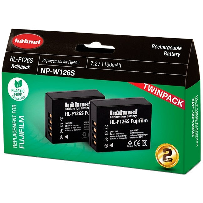 Hähnel HL-F126s Twin Pack - Fujifilm NP-W126S