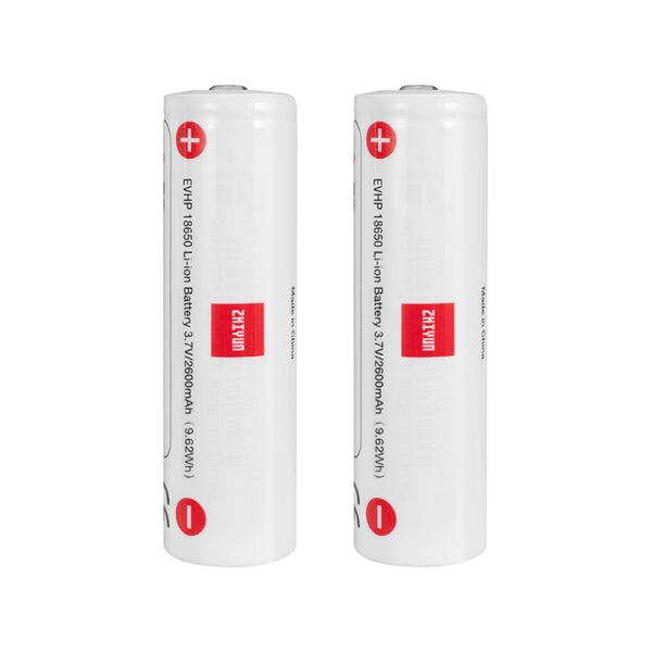 ZHIYUN Batteria 2600mAh 2-pack IMR18650