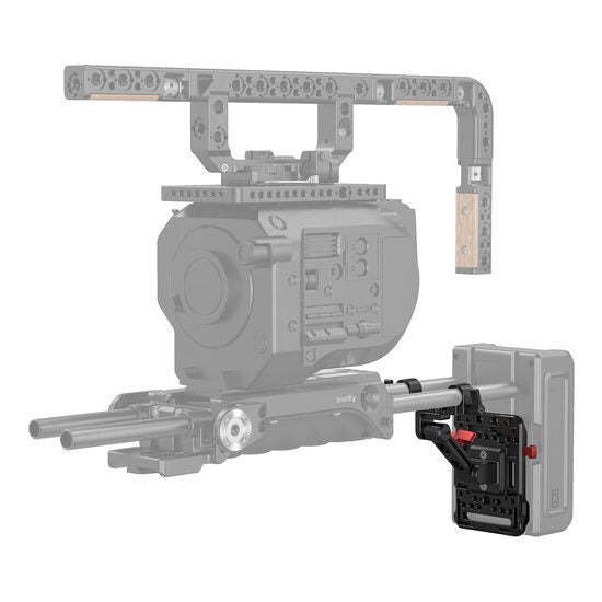 SmallRig 2991 Piastra per batteria a V con braccio regolabile