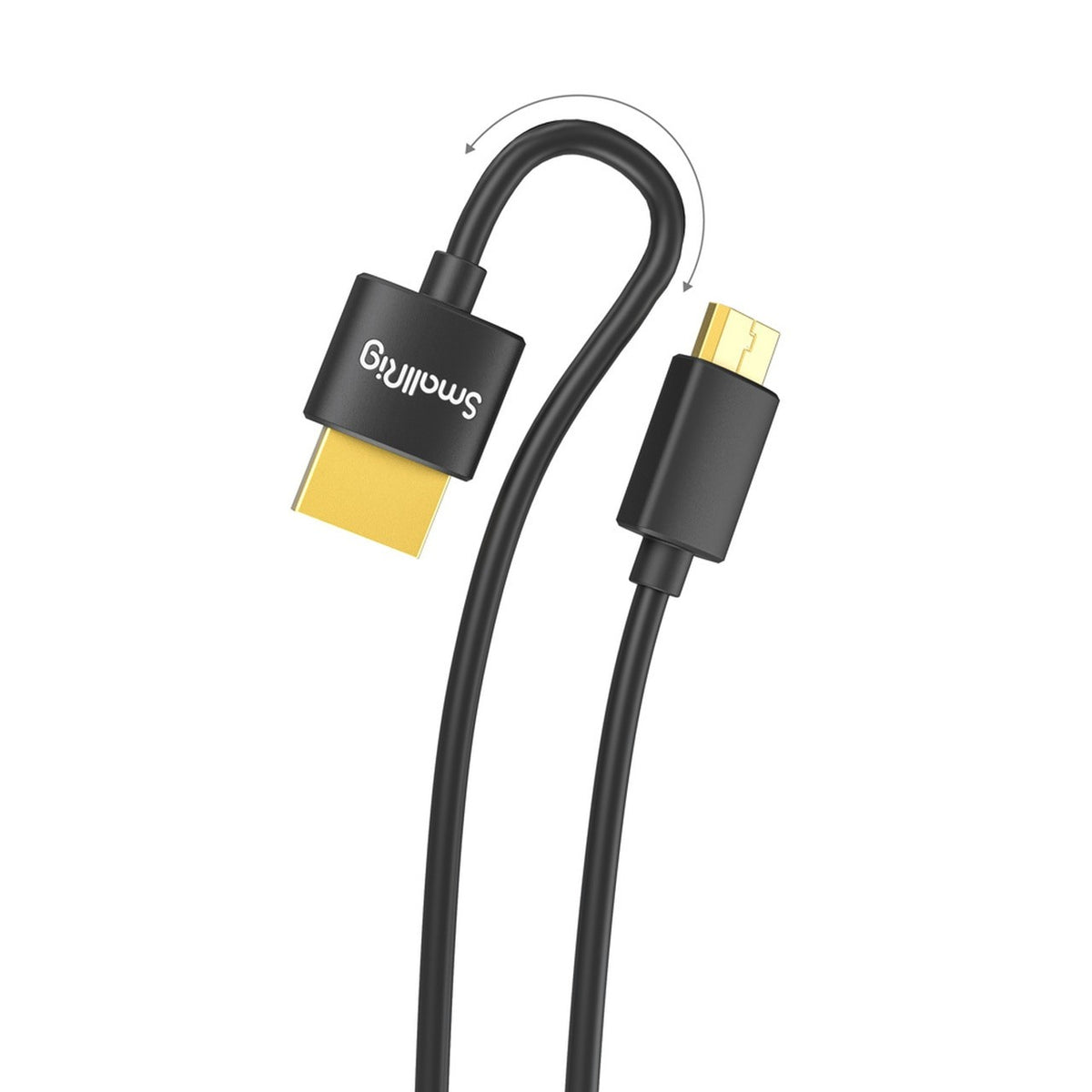 SmallRig 3041 Cavo HDMI 4K ultra sottile (da C ad A) 55 cm